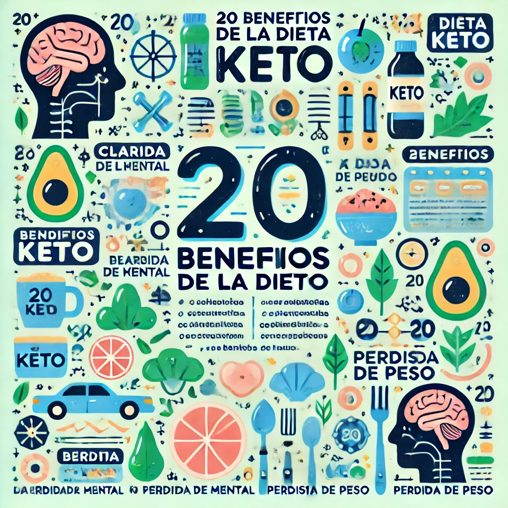 20 beneficios de la dieta keto